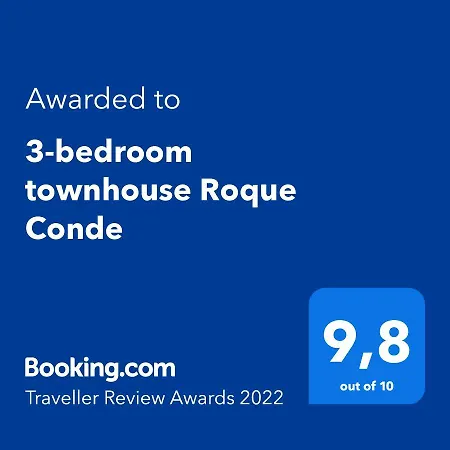 Nyaraló 3-bedroom Townhouse Roque Conde *